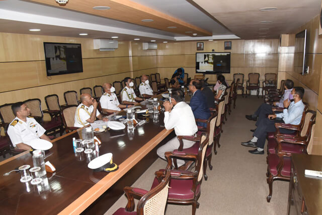 Visit of RAdm Saif Bin Nasser Bin Mohsin Al Rahbi, Commander (Royal Navy of Oman) - 16 Feb 2022123