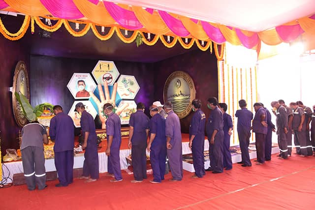 Satyanarayan Mahapooja at MDL on 19th December 2020123