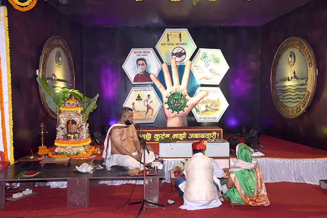 Satyanarayan Mahapooja at MDL on 19th December 2020123