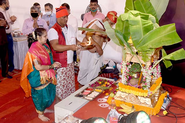 Satyanarayan Mahapooja at MDL on 19th December 2020123