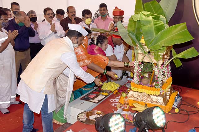 Satyanarayan Mahapooja at MDL on 19th December 2020123