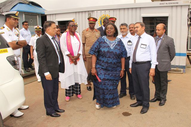 Visit Of Ms Raychelle Omamo Awuor, SC Cabinet Secretary For Defence, Kenya To MDL On 22nd June 2018123