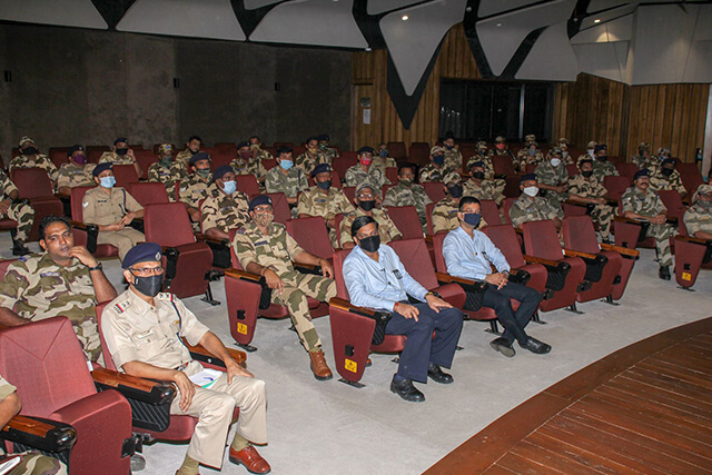 Sensitization on Vigilance for CISF, MDL Unit - 14 October 2021123