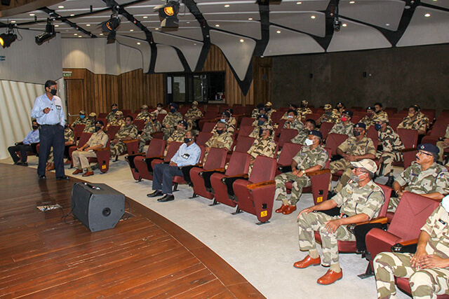 Sensitization on Vigilance for CISF, MDL Unit - 14 October 2021123