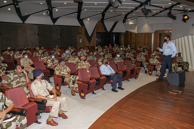 Sensitization on Vigilance for CISF, MDL Unit - 14 October 2021123