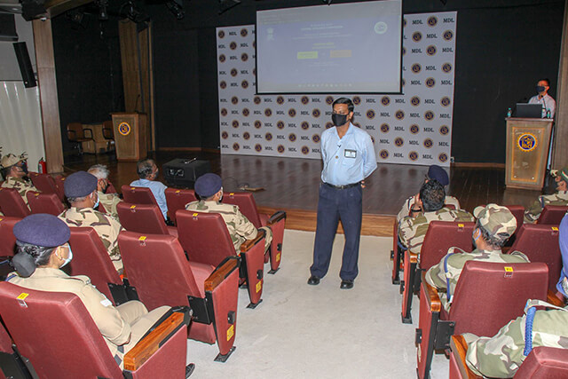 Sensitization on Vigilance for CISF, MDL Unit - 14 October 2021123