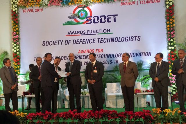 SODET Awards Received By Mazagon Dock From Shri Ajay Kumar, IAS, Secretary (Defence Production) On 10th February 2018123