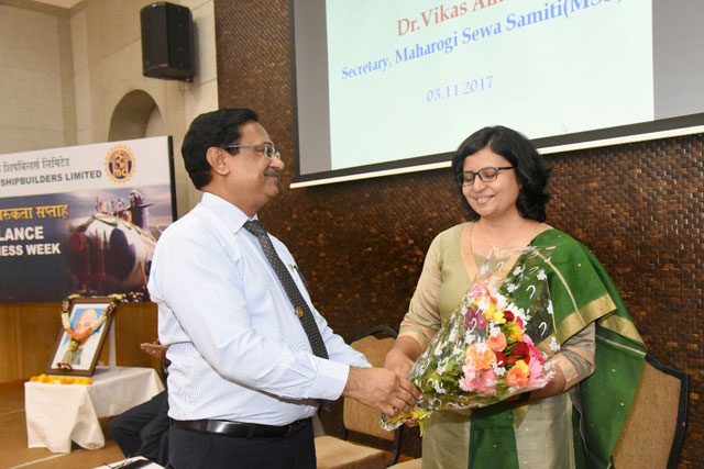 Vigilance Awareness Week 2017 - Talk By Dr. Vika Amte , Secretary, Maharogi Sewa Samiti(MSS) On 3rd November 2017123