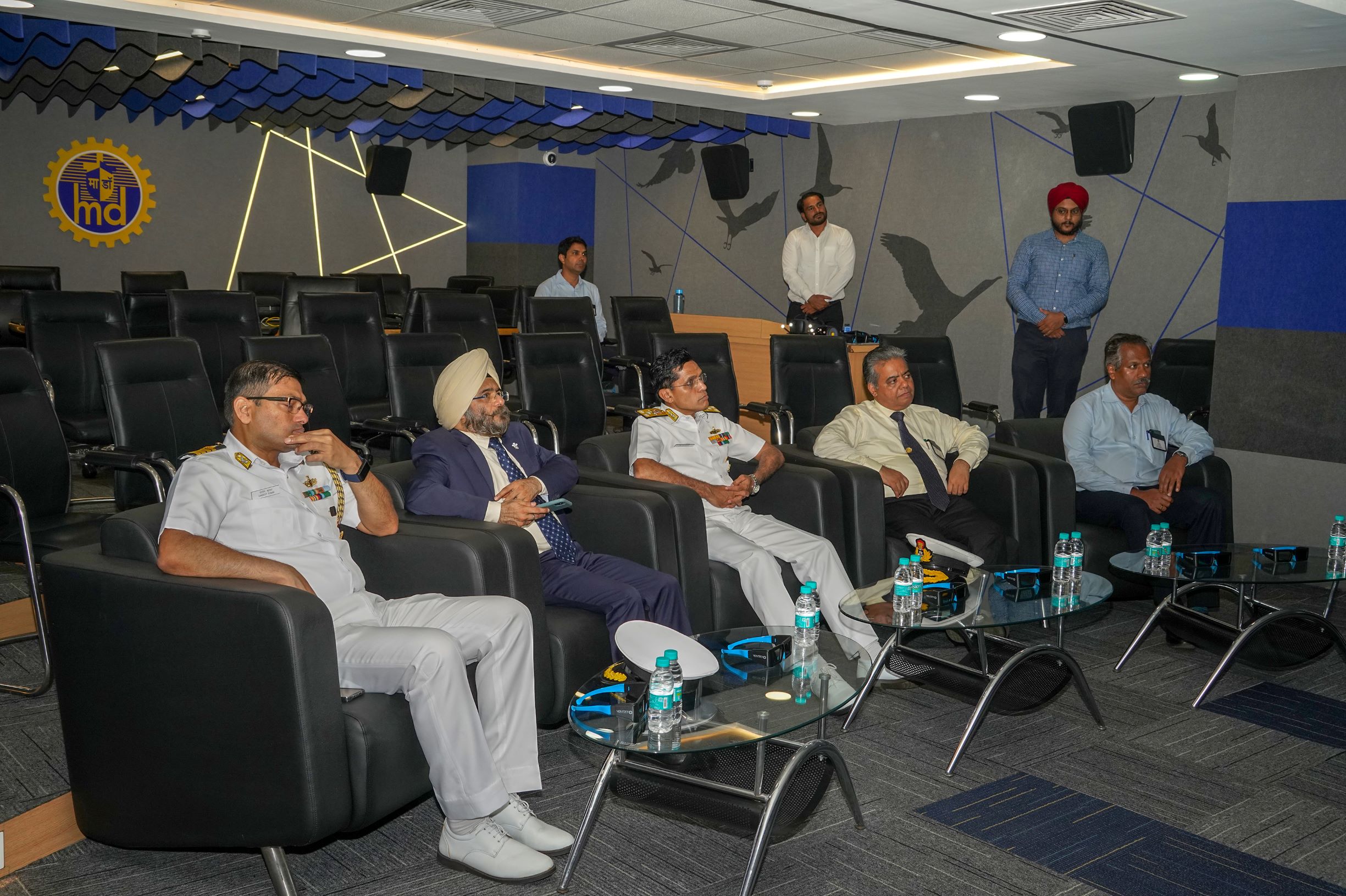 Visit Of VADM S N GHORMADE, PVSM, AVSM, NM, ADC, Vice Chief Of The Naval Staff - 20 April 2022123