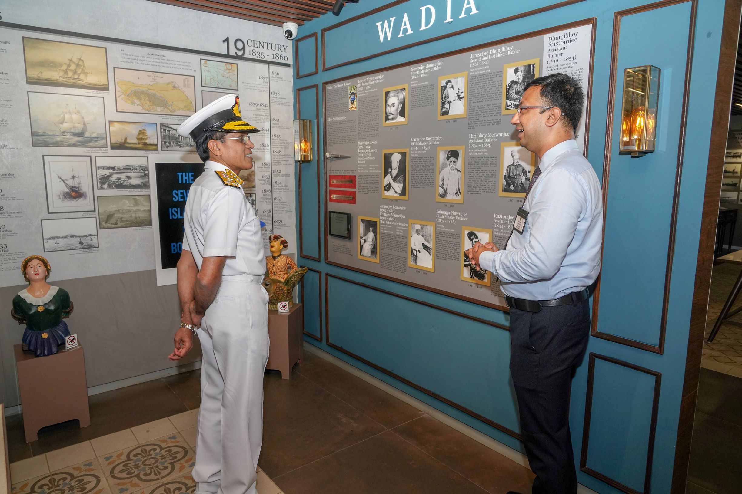 Visit Of VADM S N GHORMADE, PVSM, AVSM, NM, ADC, Vice Chief Of The Naval Staff - 20 April 2022123