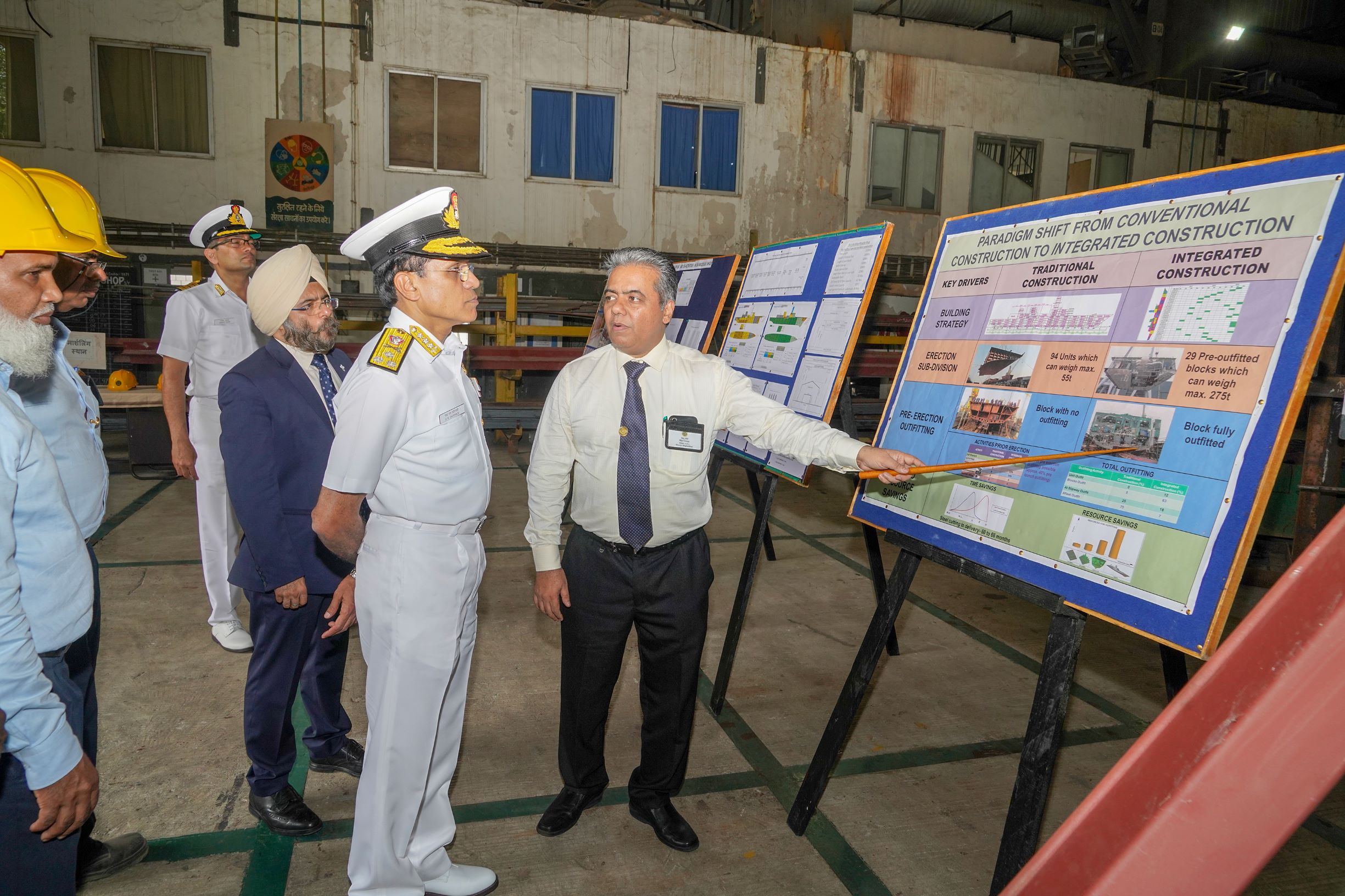Visit Of VADM S N GHORMADE, PVSM, AVSM, NM, ADC, Vice Chief Of The Naval Staff - 20 April 2022123