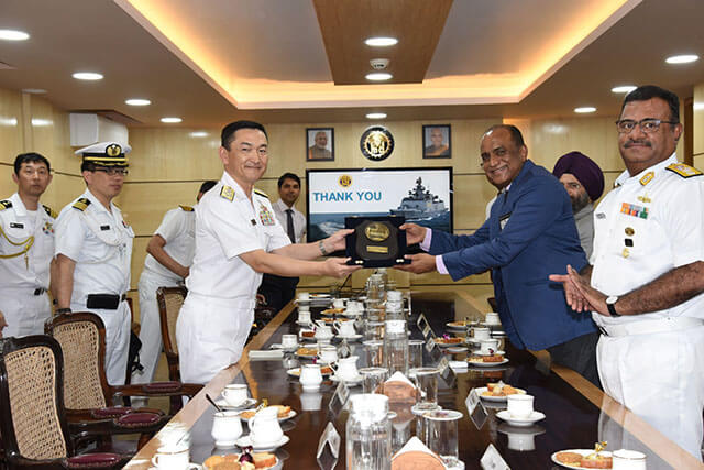 Visit Of Admiral Hiroshi Yamamura, Chief Of Staff JMSDF - 11.02.2020123