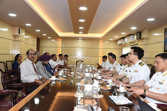Visit Of Admiral Hiroshi Yamamura, Chief Of Staff JMSDF - 11.02.2020123