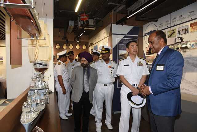 Visit Of Admiral Hiroshi Yamamura, Chief Of Staff JMSDF - 11.02.2020123