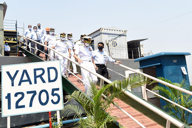Visit Of ADMIRAL KARAMBIR SINGH, PVSM, AVSM, ADC, Chief Of The Naval Staff - 10.03.2021123