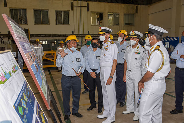 Visit Of ADMIRAL KARAMBIR SINGH, PVSM, AVSM, ADC, Chief Of The Naval Staff - 10.03.2021123