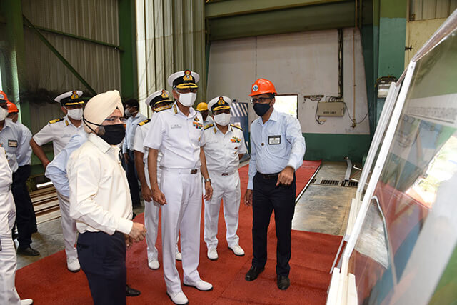 Visit Of ADMIRAL KARAMBIR SINGH, PVSM, AVSM, ADC, Chief Of The Naval Staff - 10.03.2021123