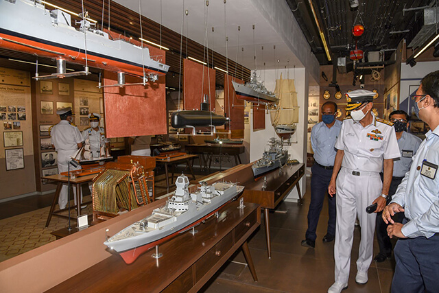 Visit Of ADMIRAL KARAMBIR SINGH, PVSM, AVSM, ADC, Chief Of The Naval Staff - 10.03.2021123