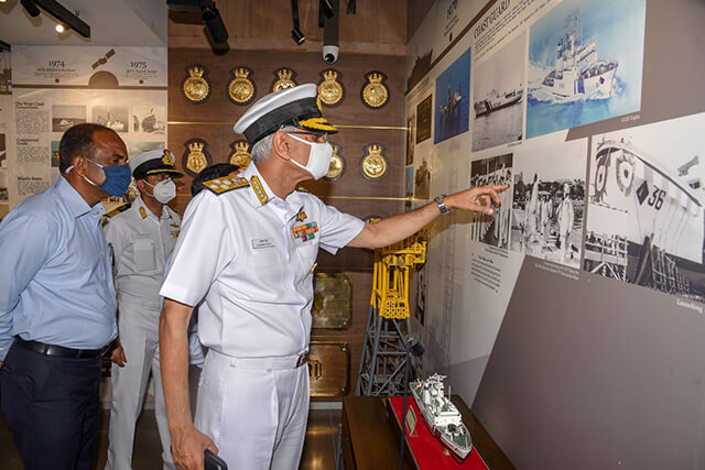 Visit Of ADMIRAL KARAMBIR SINGH, PVSM, AVSM, ADC, Chief Of The Naval Staff - 10.03.2021123
