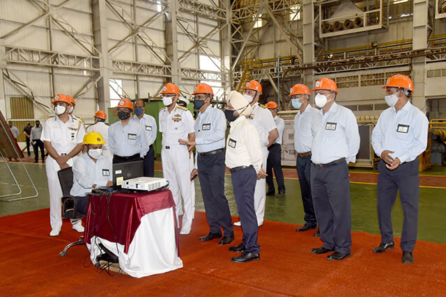 Visit Of ADMIRAL KARAMBIR SINGH, PVSM, AVSM, ADC, Chief Of The Naval Staff - 10.03.2021123
