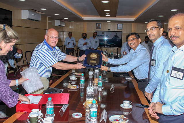 Visit Of Admiral Michael Gilday, Chief Of Naval Operations, US Navy - 16th Oct 2021123