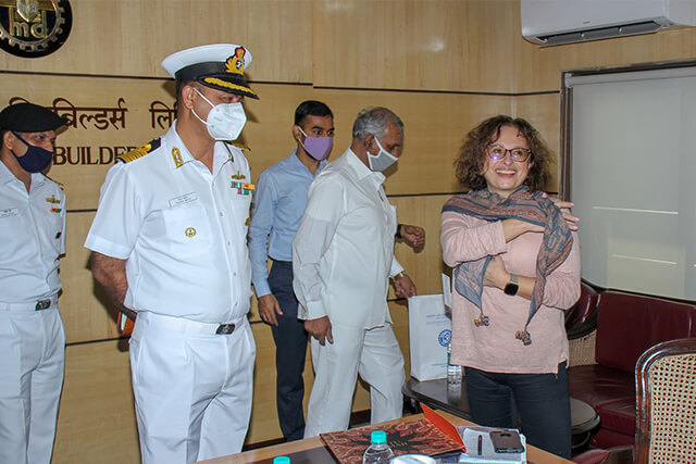 Visit Of Admiral Michael Gilday, Chief Of Naval Operations, US Navy - 16th Oct 2021123