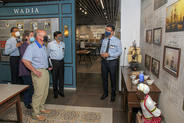 Visit Of Admiral Michael Gilday, Chief Of Naval Operations, US Navy - 16th Oct 2021123