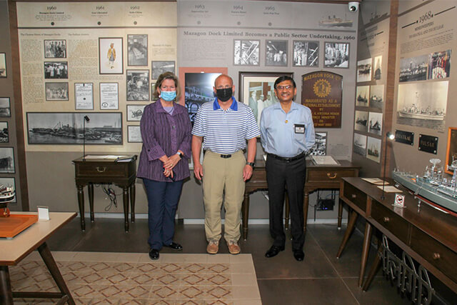 Visit Of Admiral Michael Gilday, Chief Of Naval Operations, US Navy - 16th Oct 2021123