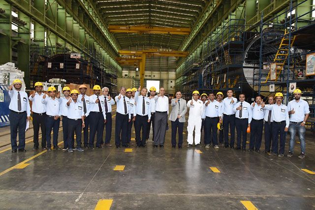 Visit Of Dr. Ajay Kumar, IAS, Secretary (DP) To MDL On 14th May 2018123