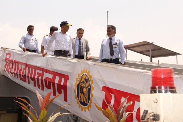 Visit Of Dr. Ajay Kumar, IAS, Secretary (DP) To MDL On 14th May 2018123