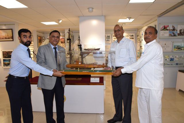 Visit Of Dr. Ajay Kumar, IAS, Secretary (DP) To MDL On 14th May 2018123