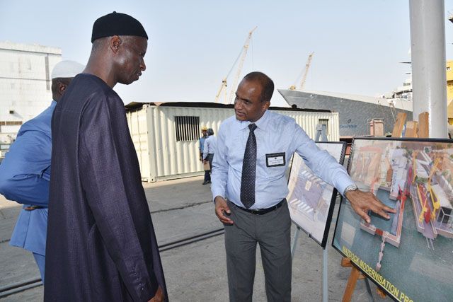 Visit Of EL HADJI IBOU BOYE (Ambassador Of Senegal In India) To MDL On 18th April 2018123