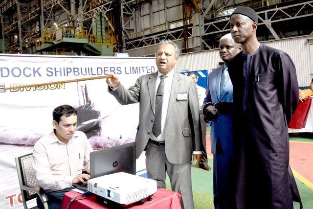 Visit Of EL HADJI IBOU BOYE (Ambassador Of Senegal In India) To MDL On 18th April 2018123