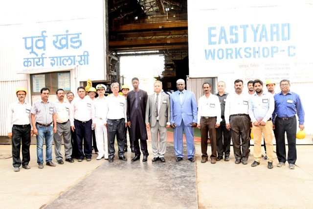 Visit Of EL HADJI IBOU BOYE (Ambassador Of Senegal In India) To MDL On 18th April 2018123