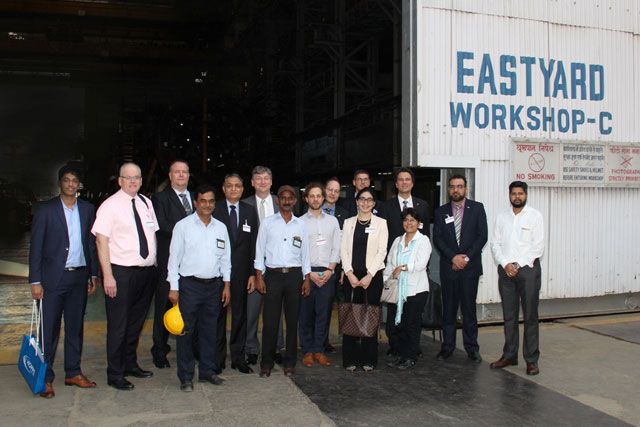 Visit Of India-German Chamber Of Commerce Delegates To MDL On 19th March 2018123