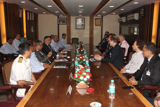 Visit Of India-German Chamber Of Commerce Delegates To MDL On 19th March 2018123