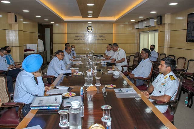 Visit of MR. V.L.KANTHA RAO, IAS,DG(ACQ) and RADM ASHISH KULKARNI, DG(P75) - 25.02.2021123