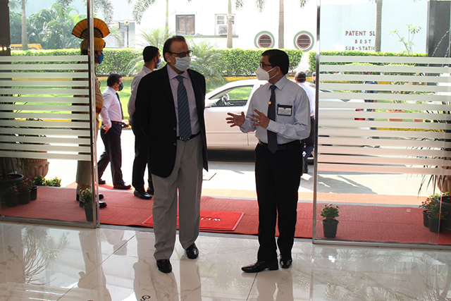 Visit Of Mr. Sailesh, IAS, Secretary(DPE) On 30th October 2020123