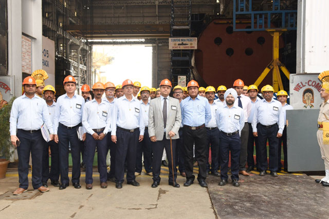Visit Of Shri Ravi Kant, JS & AM (MS) To MDL On 11th January 2018123 - Image 10