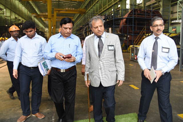 Visit Of Shri Ravi Kant, JS & AM (MS) To MDL On 11th January 2018123 - Image 7
