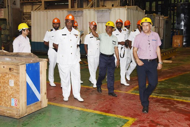 Visit Of Sri Lankan Navy Trainee Officers To MDL On 28th March 2018123