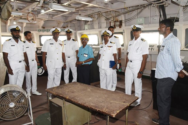 Visit Of Sri Lankan Navy Trainee Officers To MDL On 28th March 2018123