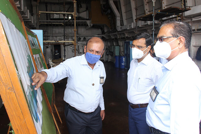 VISIT OF SHRI. SURENDRA PRASAD YADAV, IFS, JOINT SECRETARY (NS) - 15.07.2021123
