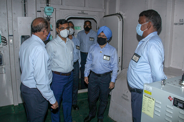 VISIT OF SHRI. SURENDRA PRASAD YADAV, IFS, JOINT SECRETARY (NS) - 15.07.2021123