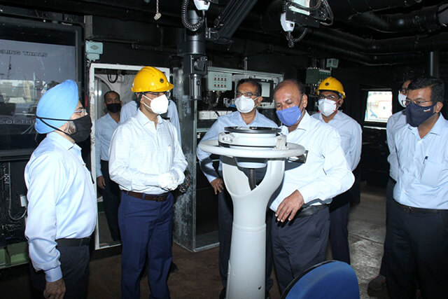 VISIT OF SHRI. SURENDRA PRASAD YADAV, IFS, JOINT SECRETARY (NS) - 15.07.2021123