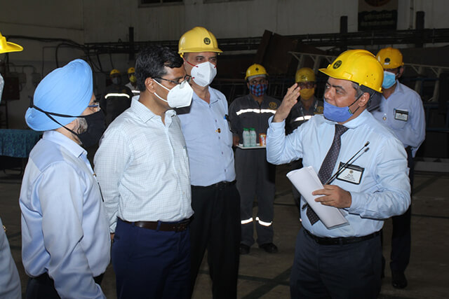 VISIT OF SHRI. SURENDRA PRASAD YADAV, IFS, JOINT SECRETARY (NS) - 15.07.2021123