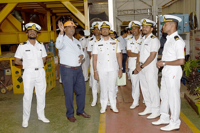 Visit Of Trainee Officers Of Sri Lankan Navy - 09.03.2020123