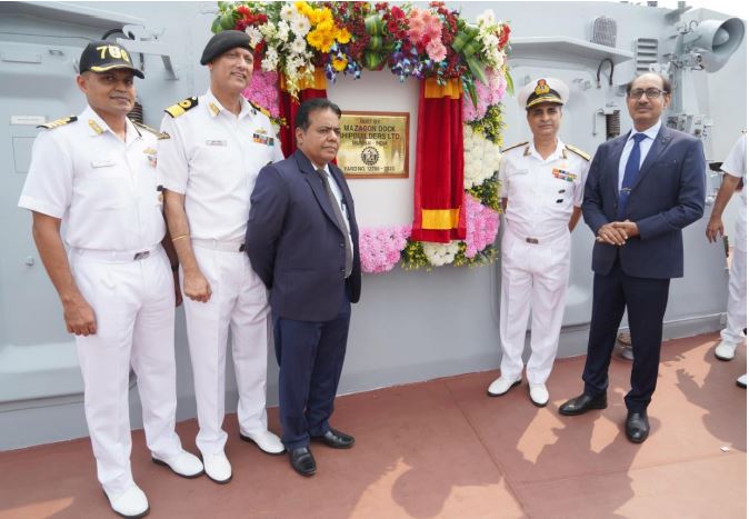 ‘IMPHAL’ Third Stealth Destroyer of Project 15B Delivered to the Indian Navy